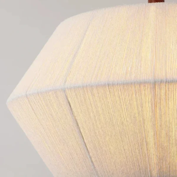 Wabi Sabi Hemp Rope Pendant Light